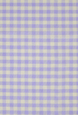 Seersucker Vichy Gingham lila/geel