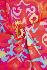 Lycra badpakkenstof neon Maya