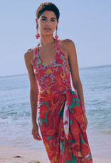 Lycra badpakkenstof neon Maya