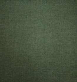 Tweekleurig linnen doorgekleurd groen/petrol