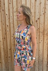 Batist katoen People are people veelkleurig