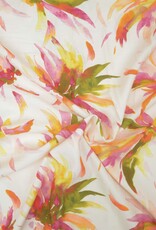 Viscose met glanzend effect Mango Flowers - Fashion Trends