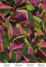 Viscose multicolor bladerprint Amazonas