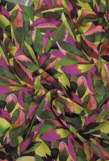 Viscose multicolor bladerprint Amazonas