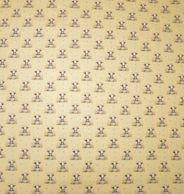 Katoenjersey Boho retro koetjes Ana