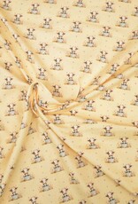 Katoenjersey Boho retro koetjes Ana