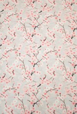 Katoenjersey kersenbloesem