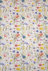 Katoenjersey weidebloemen Leni