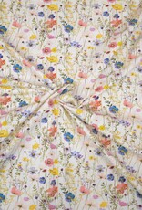 Katoenjersey weidebloemen Leni