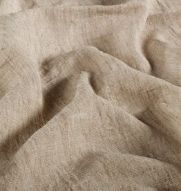 Linnenlook mélange beige naturel
