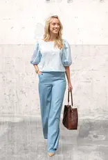 Zomerjeans katoen denim lichtblauw