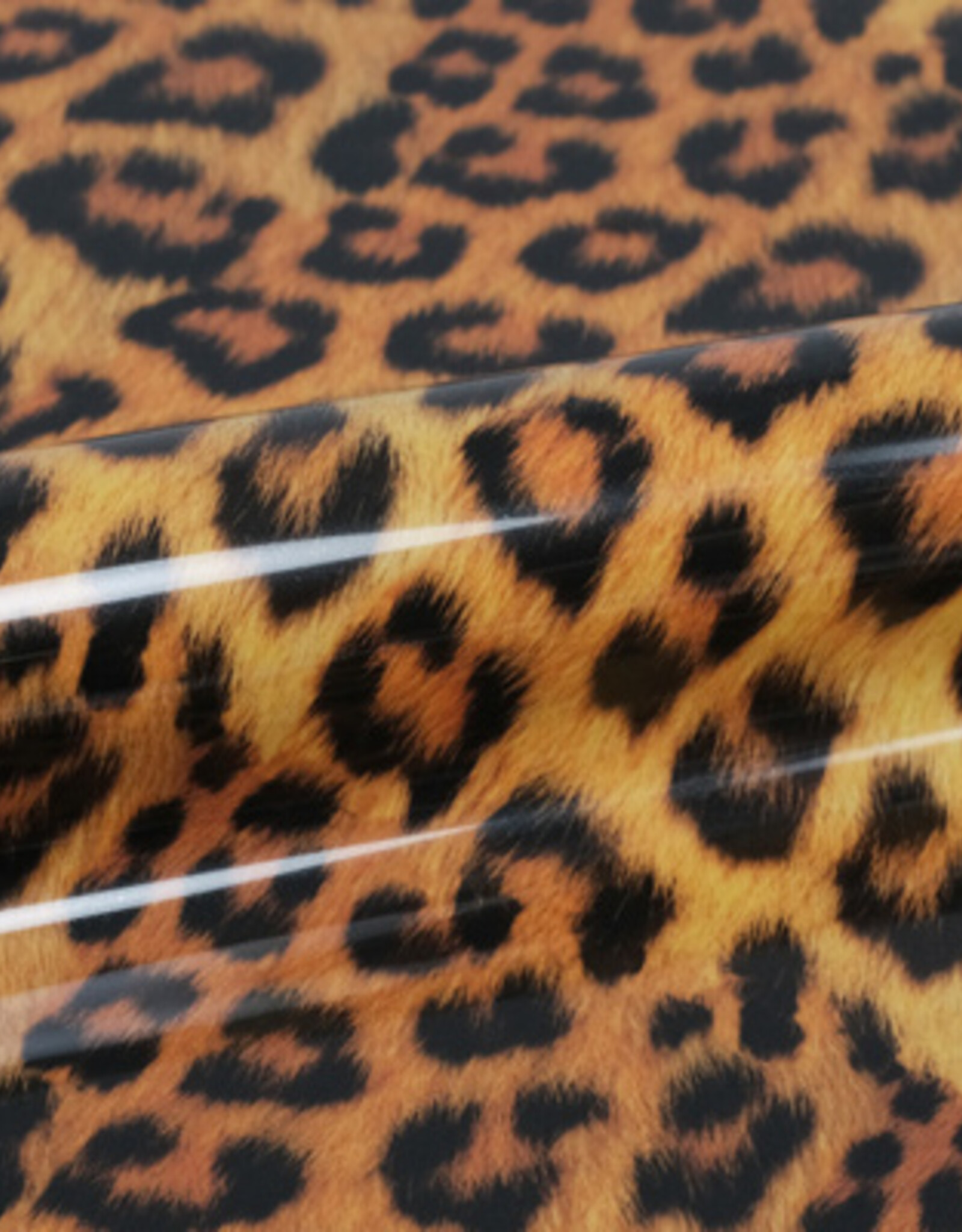 Easy Pattern bedrukte flex in luipaardprint - Siser Wild Leopard - op 30cm hoogte