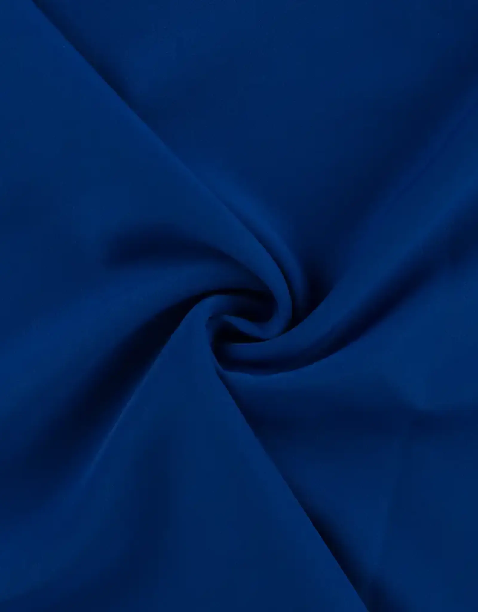 Scuba crepe 2way koningsblauw