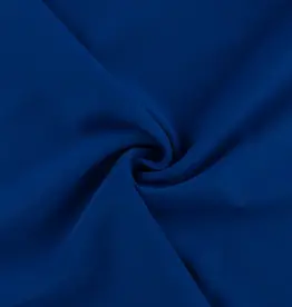Scuba crepe 2way koningsblauw