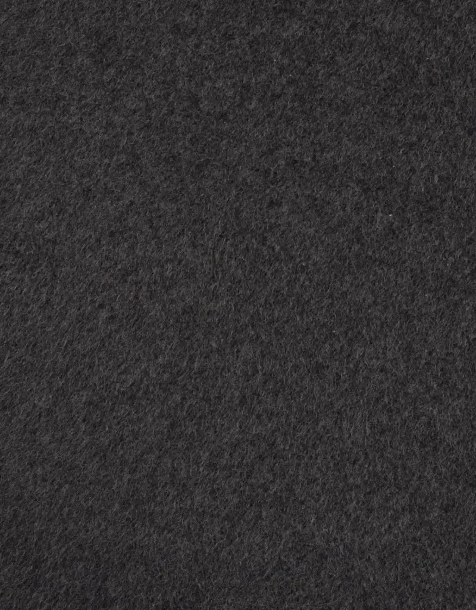 Katoen fleece organic antraciet  melange