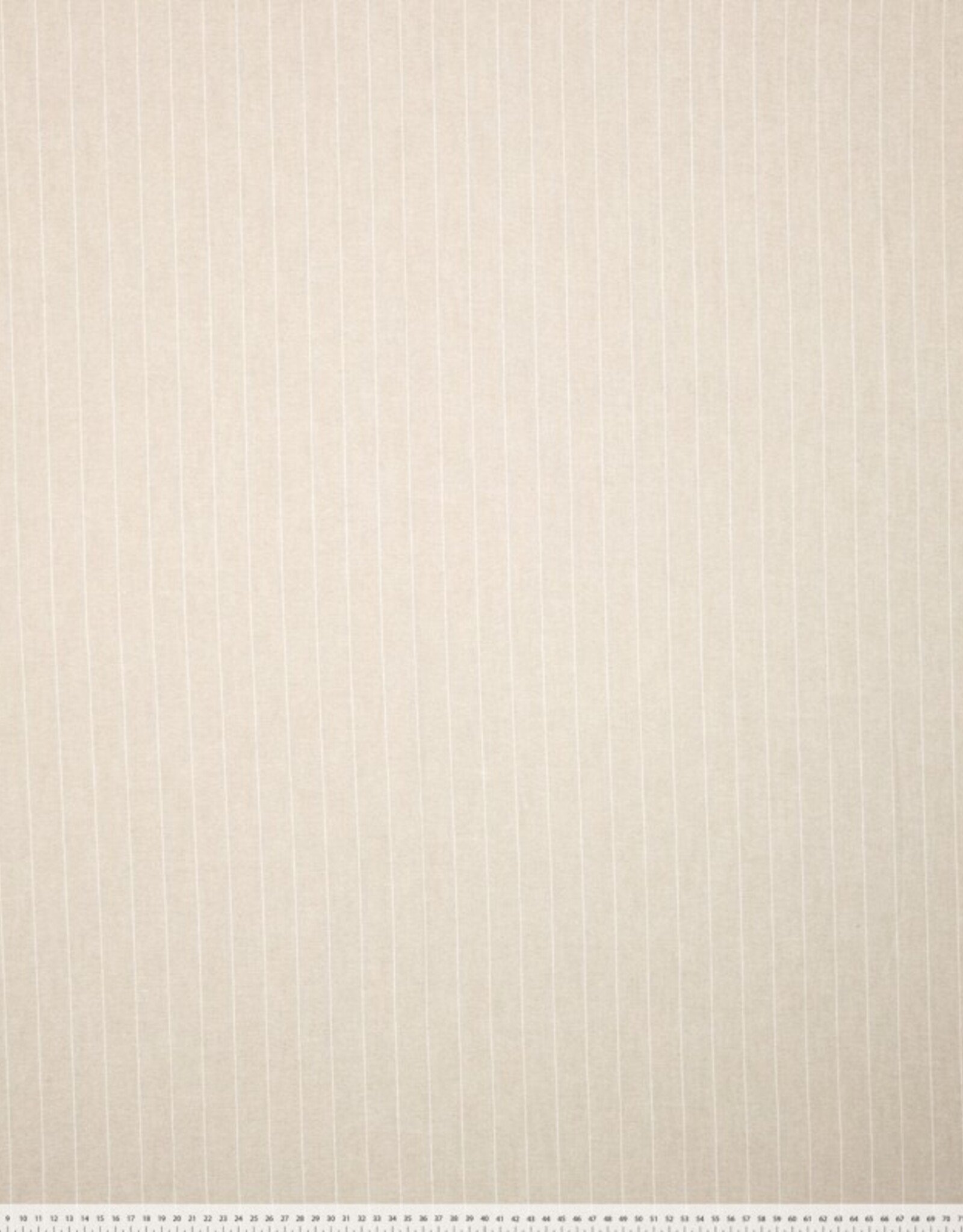 Linnenmengsel met krijtgestreep beige