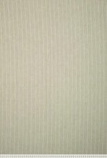 Linnenmengsel met krijtgestreep olijf