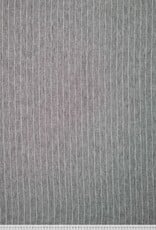 Linnenmengsel met krijtgestreep zwart