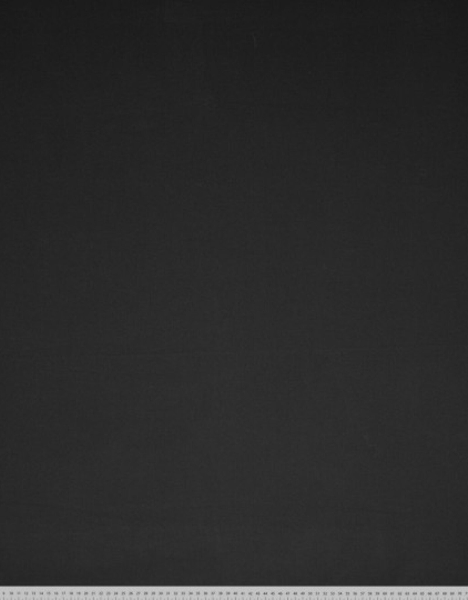 Papertouch katoen popline zwart