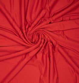 Lycra swimwear uni rood