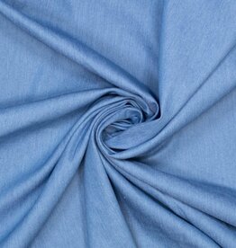 Lichte katoen jeans met stretch denim blue