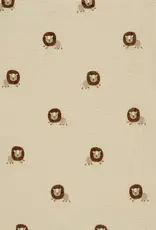 Mousseline zand qjute lions