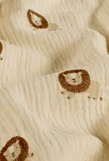 Mousseline zand qjute lions