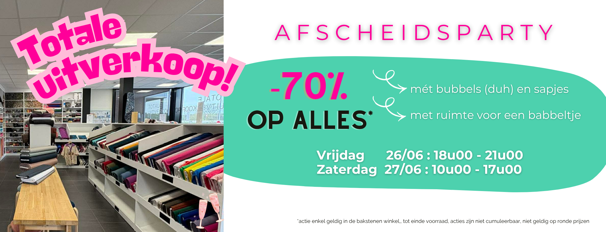uitverkoop