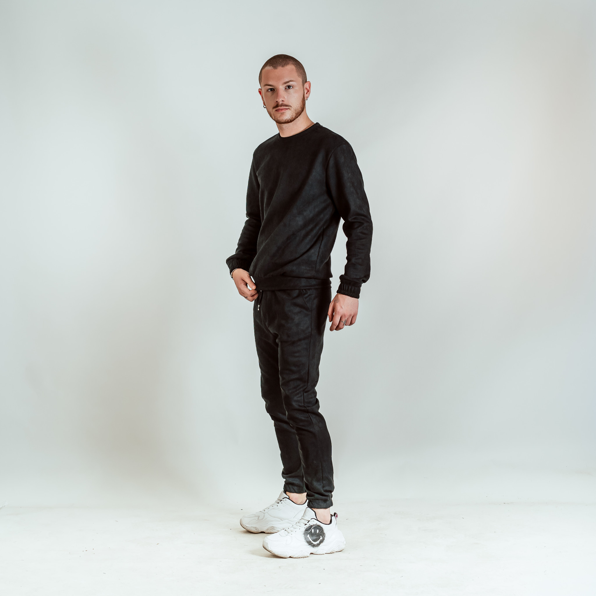 Suede sweater tracksuit - Giuliano Uomo