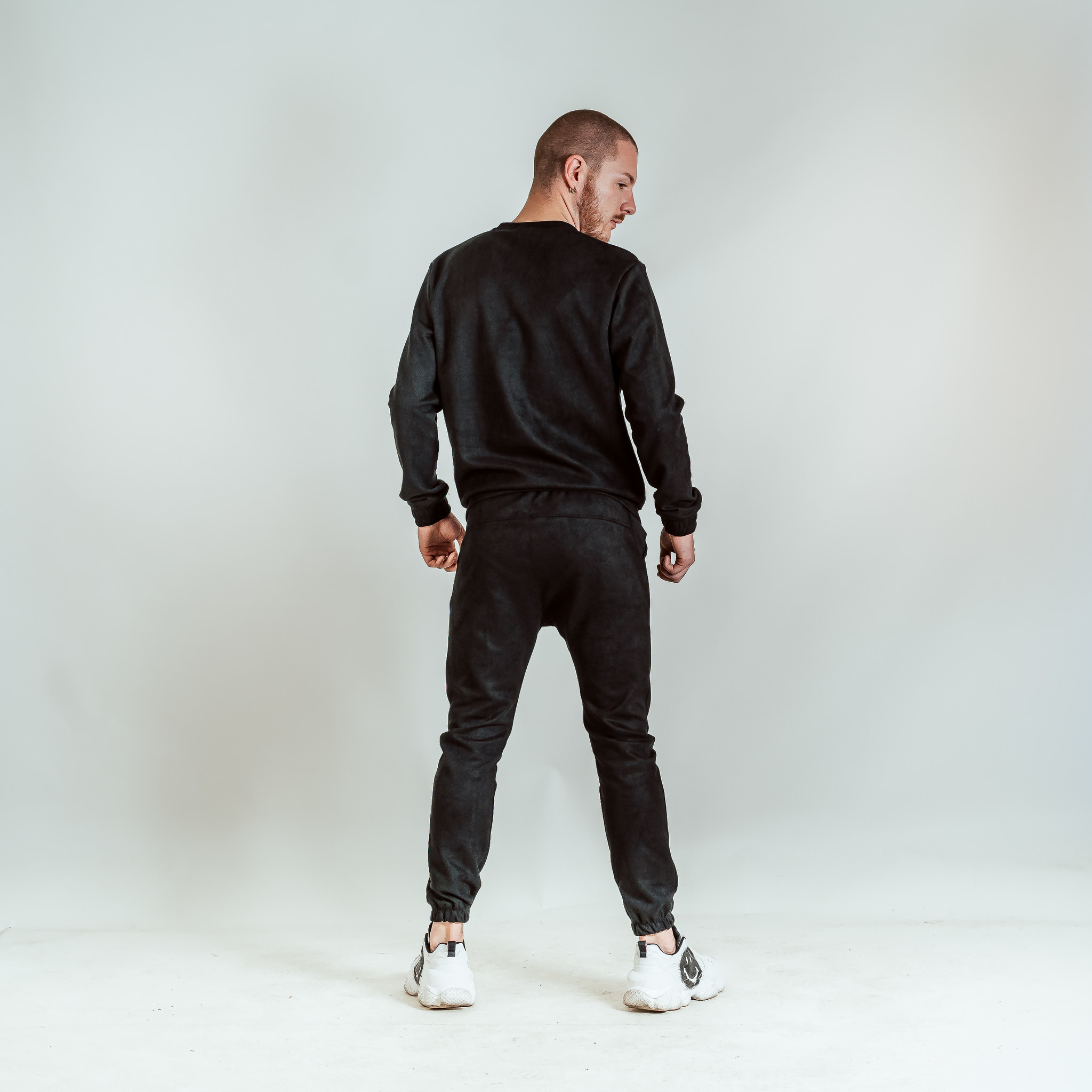 Suede sweater tracksuit - Giuliano Uomo