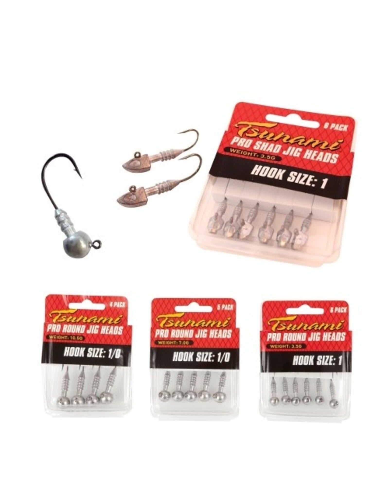 Tsunami Round Jig Head Littlehampton Angling ltd