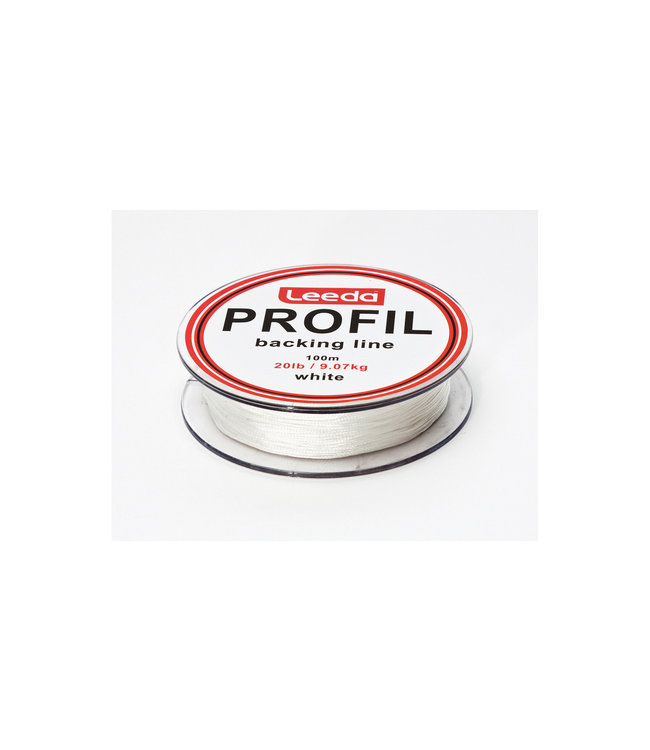 Leeda Profil Backing Line 20lb White