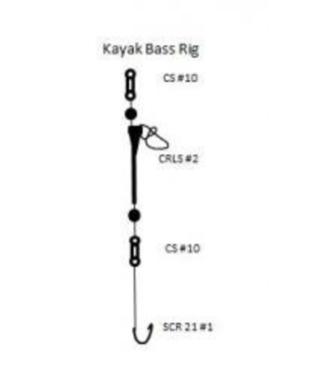 Cox & Rawle Kayak Bass Rig