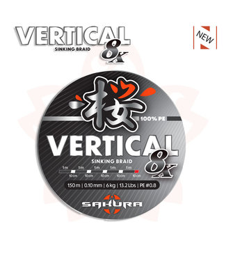 Sakura Sakura Vertical 8X Braid 150m 21lbs