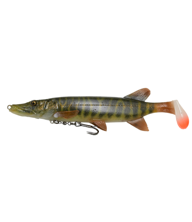 Savage Gear 4D Pike Shad 20cm 65g Striped Pike