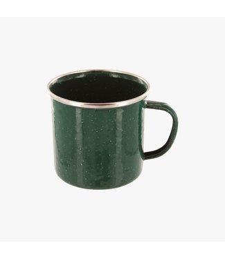 Highlander Deluxe Enamel Mug Green