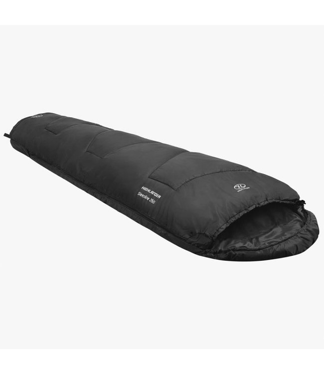 Highlander Sleepline 250 Mummy Sleeping Bag Charcoal