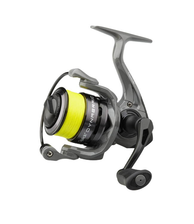 DAM Quick Dynabraid 4 FD - 3000S Front Drag Spinning Reel Lure Reel + 20LB  BRAID