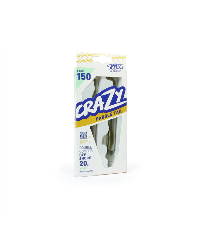 Fiiish Crazy Paddle Tail Double Combo #3 20G