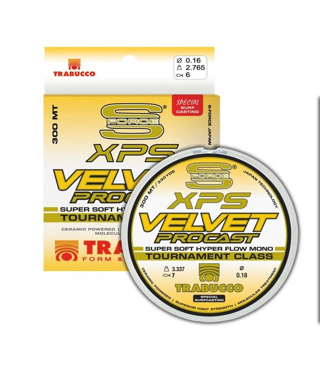 Trabucco XPS Velvet Procast 15b 0.25mm