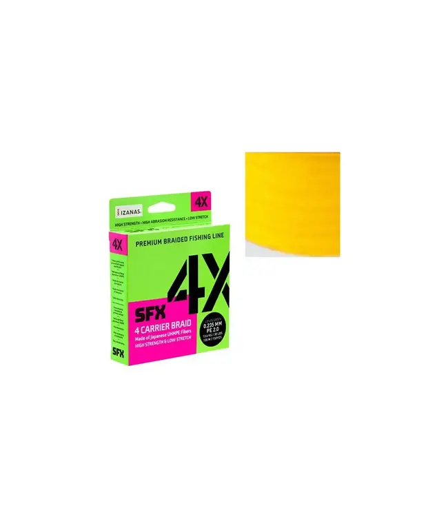 Sufix SFX 4X Hot Yellow 270m