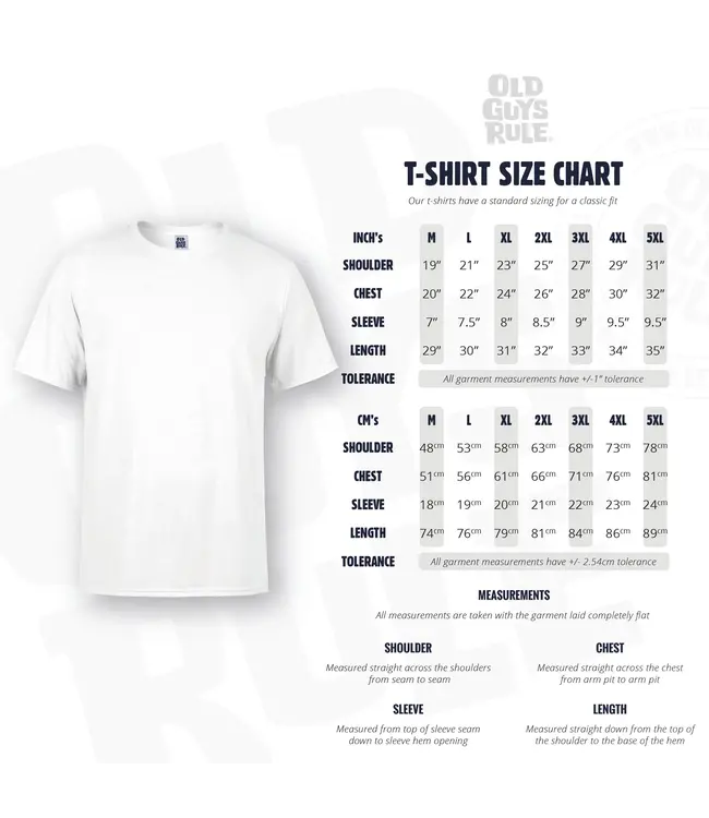 Old Guys Rule T-Shirt. Aged to Perfection II Metro Blue T Shirt