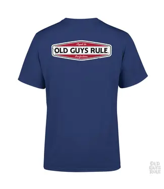 Old Guys Rule Old Guys Rule T-Shirt. Aged to Perfection II Metro Blue T Shirt