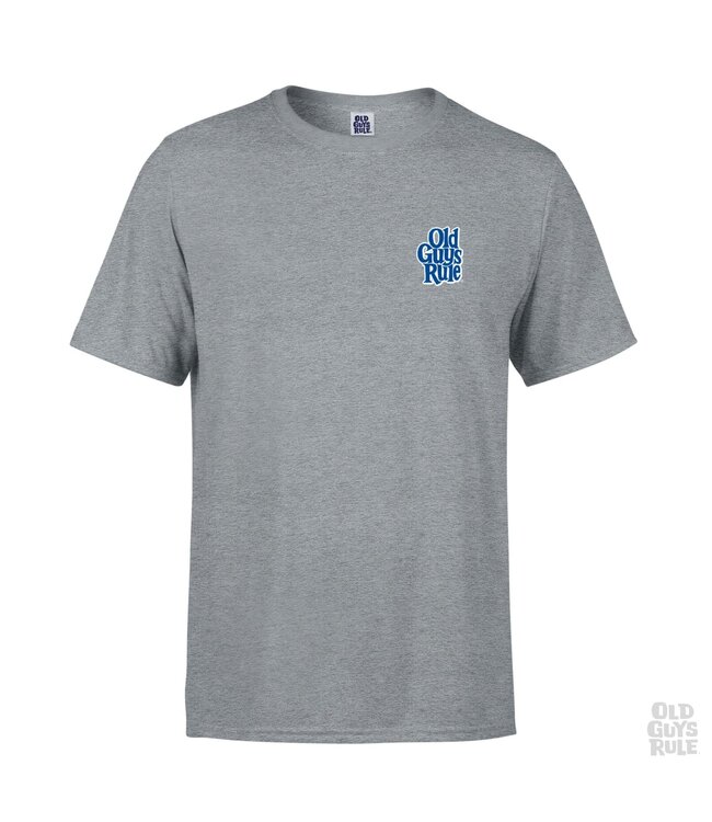 Old Dogs Rule Sports Grey T Shirt