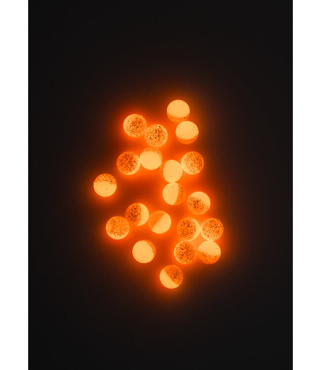 Hi-Vis Duo Round Glow Beads 6mm