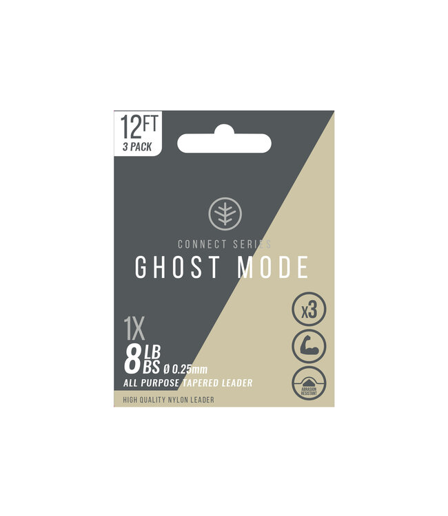 Wychwood Ghost Mode Tapered Leader 8lb 12ft