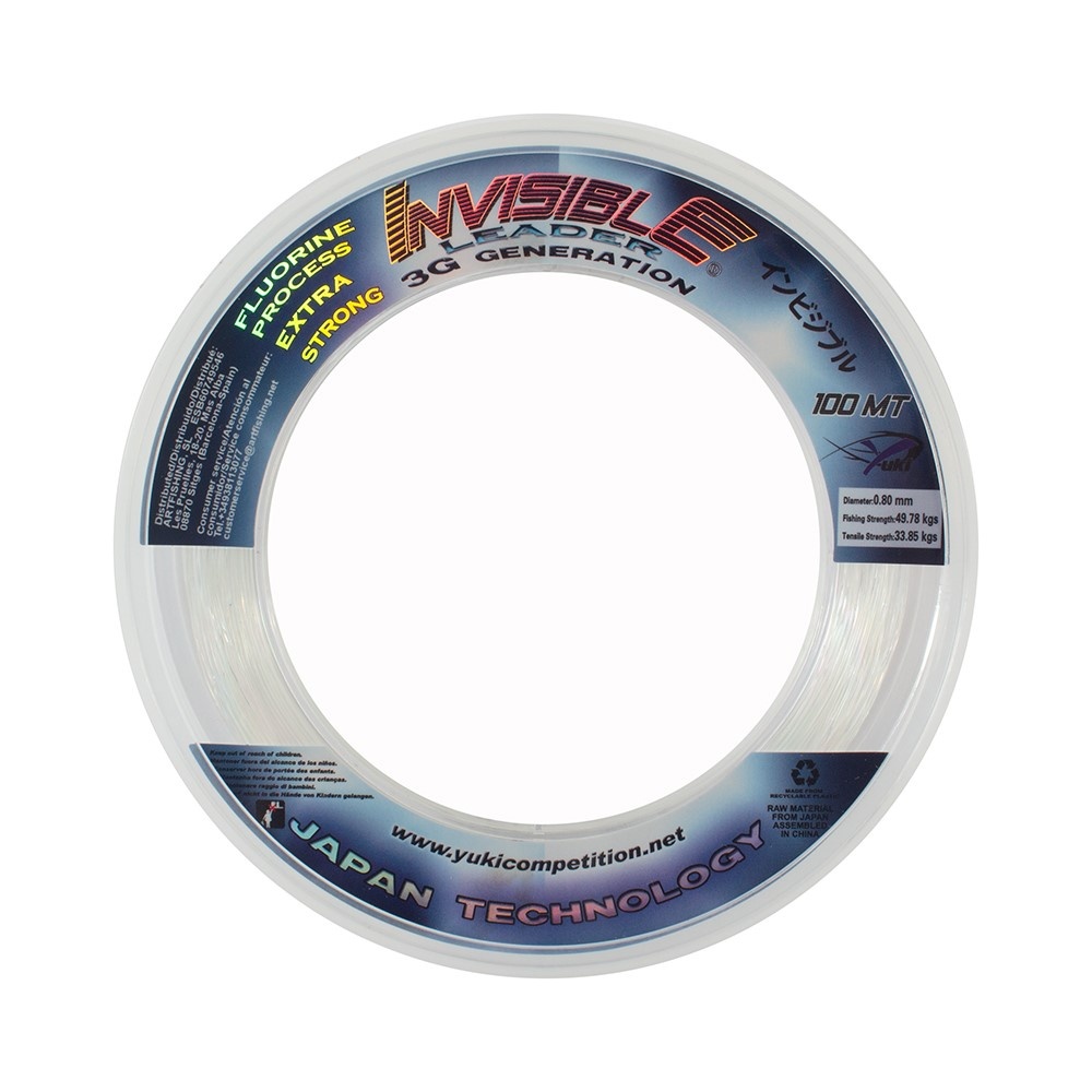 Yuki Invisible Leader 3G Generation - Fish Like A Pro: Rods, Reels