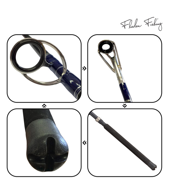 Fladen Maxximus Solid Carbon Shadow 2.4m 20-40lbs