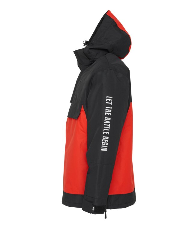 PENN FIERCE SMOCK FIERY RED/INK