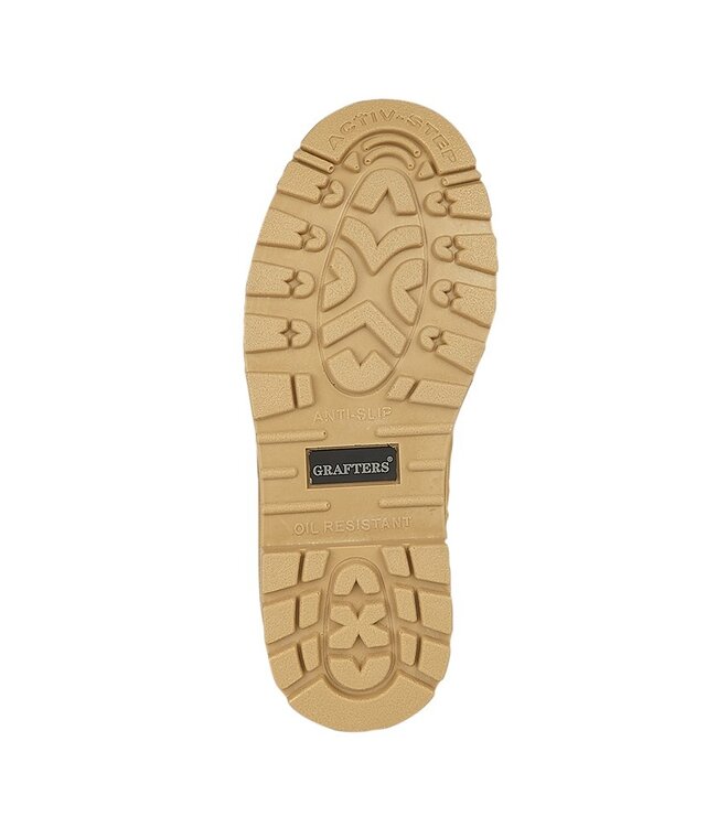 Honey Nubuck Safety Boot